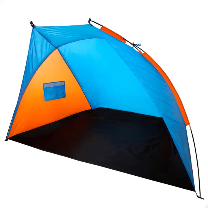 Tienda paravientos azul y naranja 200x125x120 cm Aktive - 1