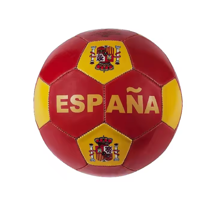UD - Balon de futbol  España color rojo amarillo - 1