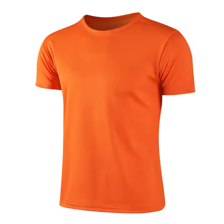Camiseta Blanca Oversize Para Hombre Manga Corta Secado Rápido Casual Deporte Baloncesto Fútbol Camisetas Poliéster Transpirable Ligera Para Verano - 1