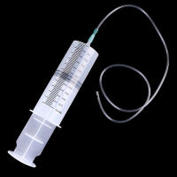 Siringa Desechable De Plástico Transparente De 500ml Con Tubo De Inyección Y Agujero Para Medición De Liquidos - details 2