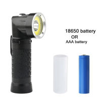 Linterna T6+COB LED Potente 4 Modos 90° Plegable Luz De Trabajo Linterna Táctica Con Cola Magnética Para Camping - details 8