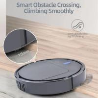 Robot Aspirador Automático Ultrafino 3-en-1 Mopa Y Aspira Seco Y Húmedo Máquina De Limpieza Doméstica Sin Cable Batería De 1200mah - details 3