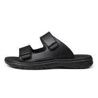 Sandalias De Hombre Verano Casual Playa Exterior Retro Cómodas Cuero Flip Flops Tipo De Sandalias Básicas Estilo Clásico - details 8