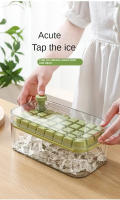 Molde Para Hielo Con 32 Slots Tapa Cuchara Y Caja De Almacenamiento Incluidos Herramientas Para Cocina DIY Para Whiskey Cócteles Y Jugos - details 2