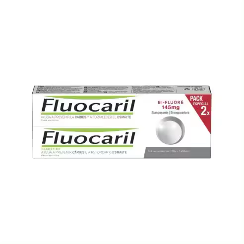 FLUOCARIL DUPLO PASTA BLANQUEADORA 2X75 ML - 1