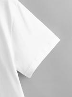Camiseta De Algodón Puro 100% Para Hombre Estampado De París Ajuste Casual Holgado Veraniego Con Cuello Redondo Y Mangas Cortas - details 9