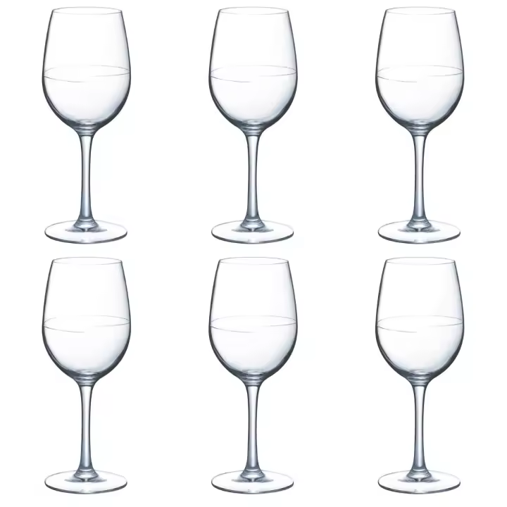 Chef & Sommelier Cabernet Copas Vino Vidrio Tensionado 35CL Transparente Francia - 1