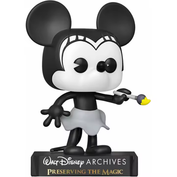 Funko - Figura Pop Disney Minnie Mouse Plane Crazy Minnie 1928 - Funko Pop Coleccionable De Edición Limitada - Funko Pop Diseño Detallado Y Realista - Funko Pop Ideal Para Regalo - Funko Pop Gran Variedad De Personajes - 1