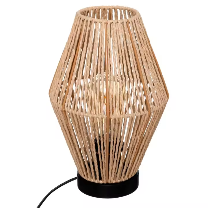 Atmosphera Lámpara de Sobremesa Aissa Nature H.32cm - Decoración Natural - 1