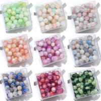 Alrededor De 20 Piezas De Cuentas De Vidrio Doble Pieza Jade Brokeout Redondas Para DIY Hechas a Mano Joyería Pulsera Accesorios De Joyería - details 7