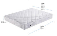 Sábana Ajustable Impermeable 100% Tejida Con Cierre Elástico Para Queen Y King Tamaño Mattress Protector Sólido Cubierta De Cama (Necesario Pedir Toalla De Cabeza) - details 0