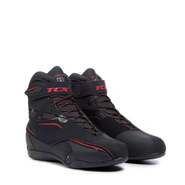 BOTA MOTO BAJA TCX ZETA WP BLACK/RED - 1