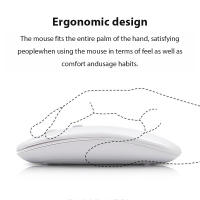 Teclado Inalámbrico Bluetooth Para Android iOS Windows Con Mouse Blanco Gran Standby Longitud De La Batería Extra Cambio Con Un Click - details 3