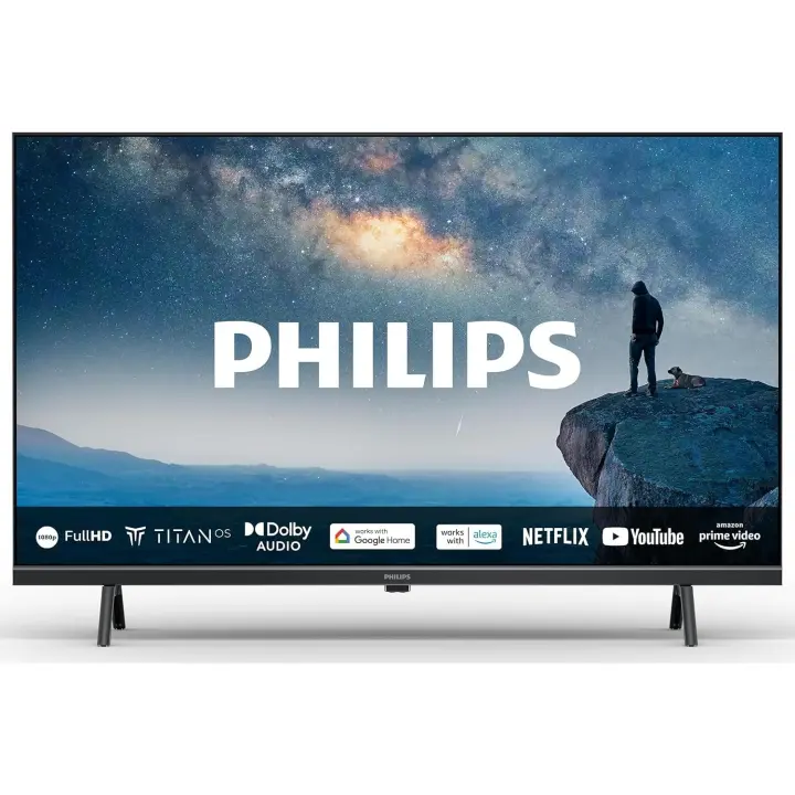 Philips 32PHS6009 32" 80cm HD LED TV Dolby Audio Titan OS [Clase de eficiencia energética D] - 1