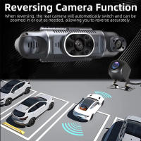 Grabadora De Video Para Coche 4 Cámara 1080P WIFI GPS 360 Grados Dash Cam Con Visión Trasera Y Lateral Grabación Continua Accesorios De Coche - details 6