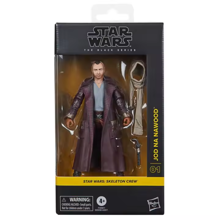 STAR WARS THE BLACK SERIES FIGURA JOD NA NAWOOD STAR WARS SKELETON CREW - 1