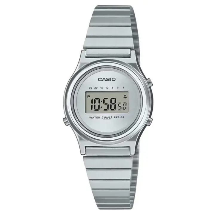 Casio Reloj La700we-7aef Plateado Unisex - 1