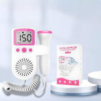 Monitor De Ritmo Cardíaco Fetal Ultrasonido 3MHz Detector De Latidos De Bebé Estéreo Doppler Stethoscope Para Embarazadas - details 0