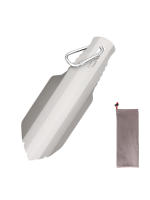 Lixada Tierra De Titanio Shovel Camping Compacto Herramienta Multifuncional Ultraligera Para Senderismo Supervivencia Exterior - details 11