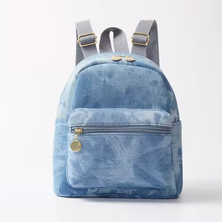 Mochila vaquera retro, mochila escolar versátil para mujer estilo bosque, mochila para mujer fresca y sencilla de alto valor - 1