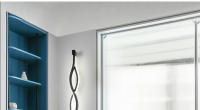Lámpara De Pared Minimalista Moderna Para Sala De Estar Y Dormitorio Luz LED Interior Blanca Negra Decoración De Pasillo Iluminación AC90V-260V - details 6