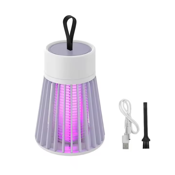 Lampara Eléctrica Repelente De Mosquitos USB 5V Trampa Y Asesina De Insectos Para Dormitorio Y Exteriores Zapper Anti-Mosquitos - 1