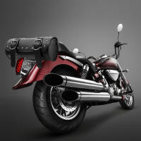 Bolsa De Motocicleta De Cuero PU Bolsa De Sillín Para Equipaje De Motocicleta Soporte Para Bolsa De Tanque Accesorios Universales Para Aprilia Ducati Triumph Benelli Husaberg - details 10