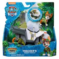 SPIN MASTER - PATRULLA CANINA - Pack Figura Tracker Jungle Pups y Vehículo Mono Lanza Proyectiles - Patrulla Canina Juguetes - 6067762 - Juguetes Niños 3 años + - Regalo Niño 3 años + - details 1