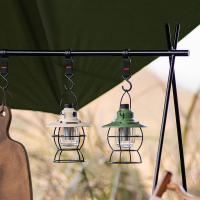 Lámpara De Mesa Recargable Portátil Con Solado Solar Para Camping Iluminación De Emergencia Con Mango Y Control Remoto Bombilla Plegable Para Tienda De Campaña - details 6