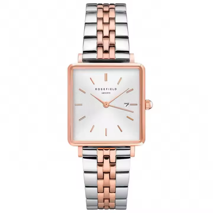 Rosefield Qvsrd-q014  Reloj Para Para Mujer Color Dorado - 1