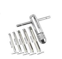 Sujetador De Abrazadera De Tornillo Con Mango Ajustable En Plata Para Herramientas De Jardín Y Bricolaje 5pcs M3-M8 3mm-8mm Tap De Hilo Métrico Tipo T - details 0