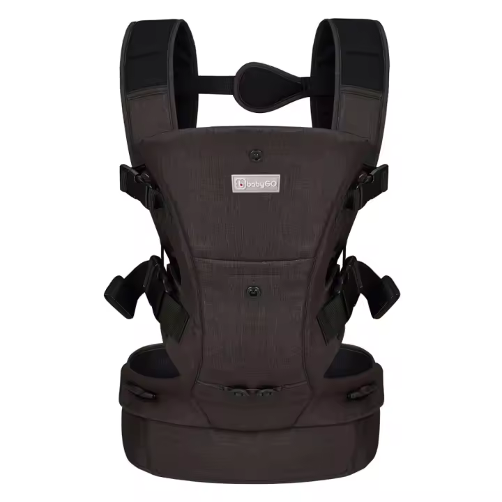 Porta-Bebés babyGO Koala Dark Grey Melange - 1