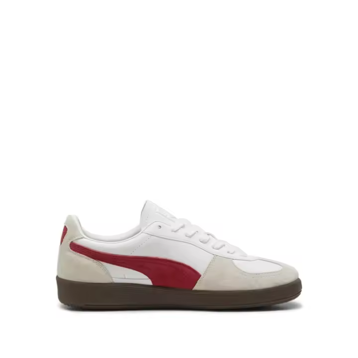 Puma Palermo Lth Blancas Y Granates Unisex  396464_05 Blanco - 1