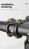 Juego De 6 Tornillos De Aluminio Y Acero Para Manillar De Bicicleta M5x18mm MTB Y Carretera Partes De Bicicleta Resistentes Y Duraderas - details 6