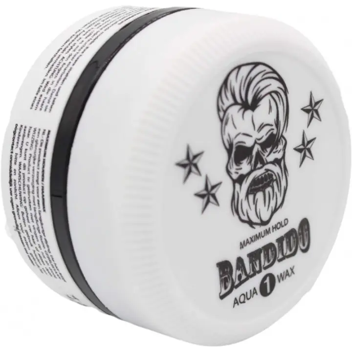 Bandido Aqua 1 Wax BRIGHT WHITE 150ML. Maximum Hold - 1