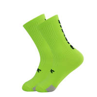 Pareja De Calcetines De Deporte De Color Sólido 2024 Para Fútbol Ciclismo Baloncesto Y Yoga Calcetines De Altura Rodilla Alta Material De Nylon Unisex - details 2
