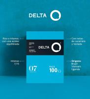 Delta Q - Pack 40 Cápsulas de Café Molido DeQafeinatus - Intensidad 7 - Espresso Descafeinado Compatible con Cafeteras Delta Q - Sabor Intenso con Notas de Caramelo - details 0