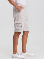 Shorts De Camuflaje Para Hombre Verano Secado Rápido Multibolsillos Ligeros Para Senderismo Pesca Camping Tácticos - details 4