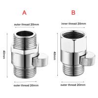 Válvula De Diverter Para Ducha De Cobre Sólido Con Desbordamiento Para Roce De Bidé O Cabezal De Ducha Accesorio De Agua De Baño - details 12