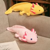 Muñeco De Peluche De Salamandra De 45cm Simulación De Dinosaurio Ambystoma Muñeco De Peluche Kawaii Axolotl Regalo Para Niños - details 11
