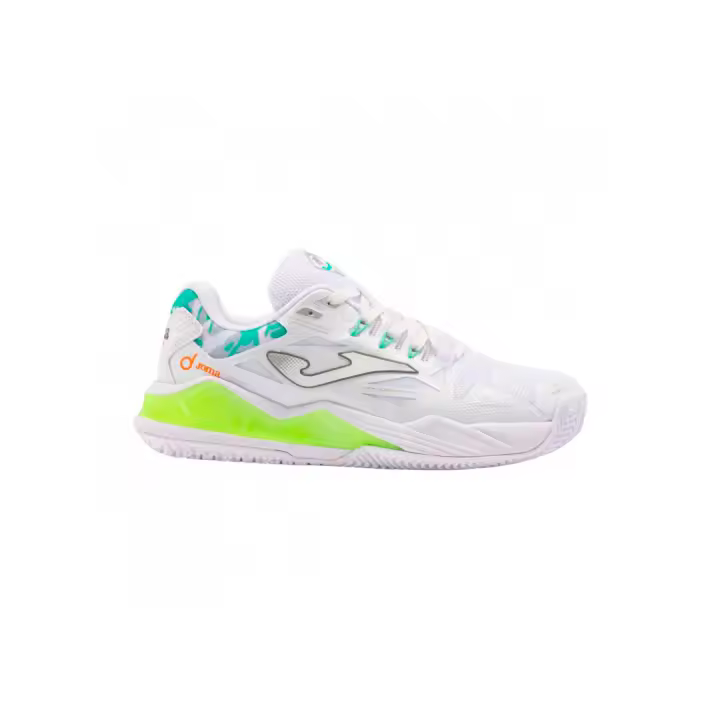 Zapatilla de pádel Joma Spin Lady 2402 Blanco Verde - 1