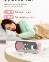 Altavoz Bluetooth inteligente Bluetooth Audio Regalo Reloj Despertador Espejo Reloj Pequeño Altavoz Z7 - details 4
