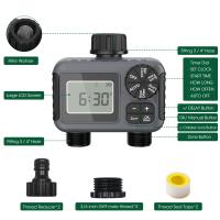 Temporizador De Riego Insoma 2-zona Para Jardín Y Césped Controlador De Irrigación Ahorro De Agua IPX5 Timer Programable Para Manguera Sistemas De Riego Por Goteo - details 1