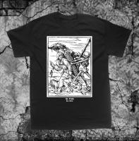 Camisa Memento Mori Con Diseño De Esqueleto Y Muerte Oculta Talla Grande Estilo Gótico Medieval Para Hombres Camiseta Transpirable Ligera Y De Secado Rápido Protección Solar Sostenible - details 4