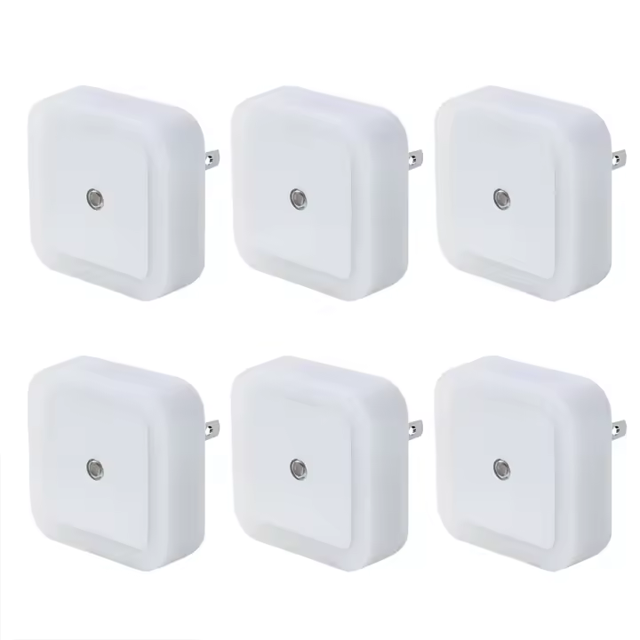 Luz Nocturna Para Niños Mini Backlight Cuadrada Luz De Pared Para Sala De Estar Y Dormitorio Iluminación LED Bombilla Luz De Noche - 1
