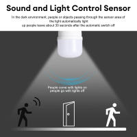 Bombilla LED Con Sensor De Sonido Dusk to Dawn Automática 6500K Base E27 Iluminación Interior Y Exterior Sin Complementos - details 7