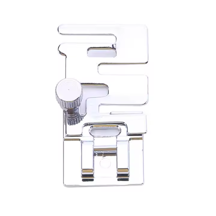 Pie De Telar Para Máquina De Costura Doméstica 1/10PCS Pie De Sujeción Para Bordado De Banda Elástica Accesorios De Costura DIY De Alta Calidad Material Acero Inoxidable - 1