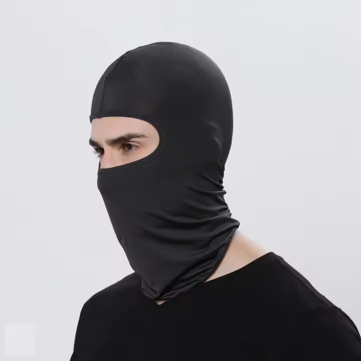 Balaclava De Ciclismo Deportiva Para Hombres Y Mujeres Mascarilla Facial Militar De Seda Helada Bandana De Motocicleta Protección UV Verano Lycra - 1