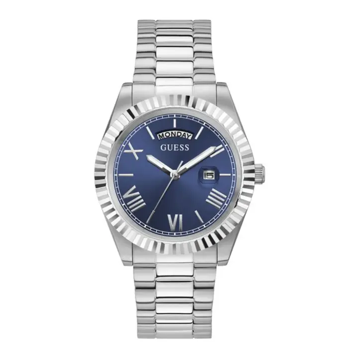 Guess Reloj Gw0265g7 Connoisseur Plateado Hombre - 1