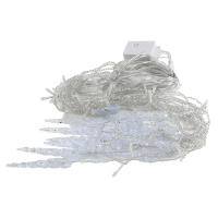 Luces De Navidad Cadena De Luces De Aire Con LED Para Decoración De Fiesta Hogar Año Nuevo Exterior Colgante De Encaje Cortina Guirnalda De Piedra Hielo Paratechos - details 3